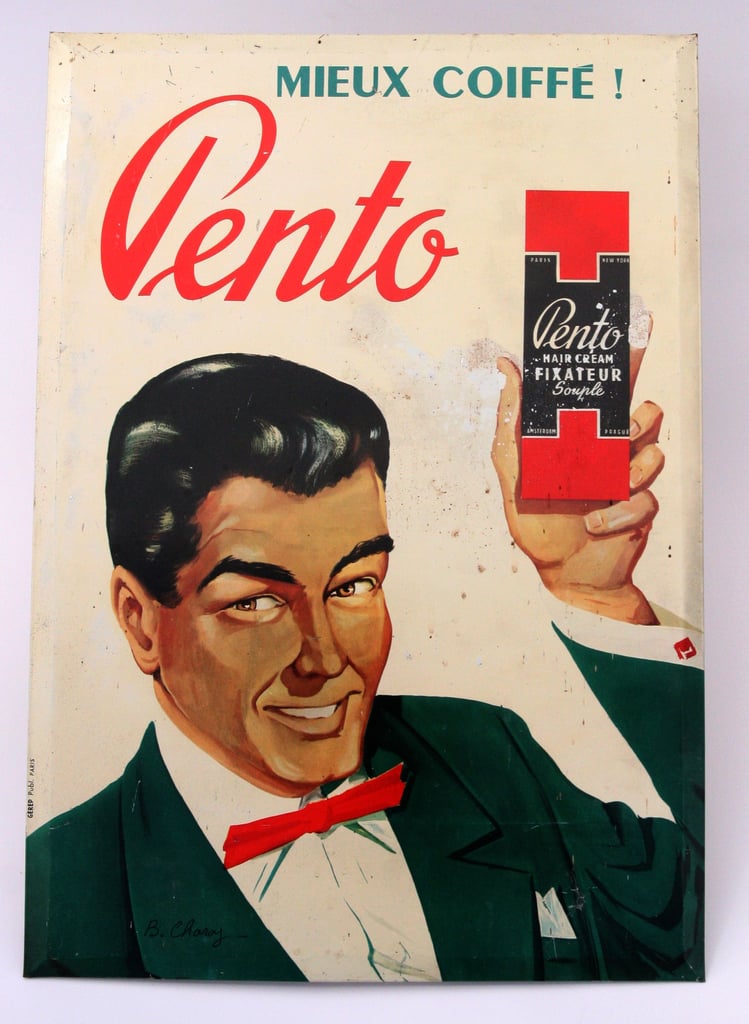 Tole Pento pour cheveux hommes vers 1950 Unknown